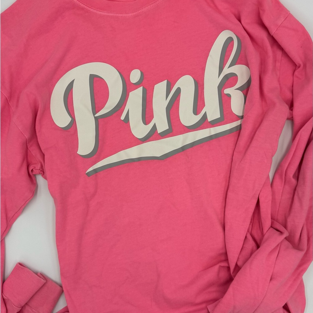 PINK Victoria's Secret Pink Long Sleeve Tee
